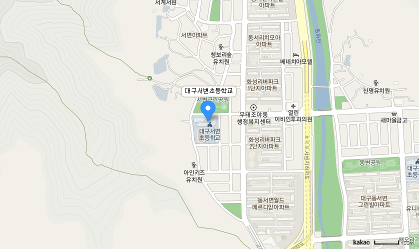 학교 찾아오시는 길 지도